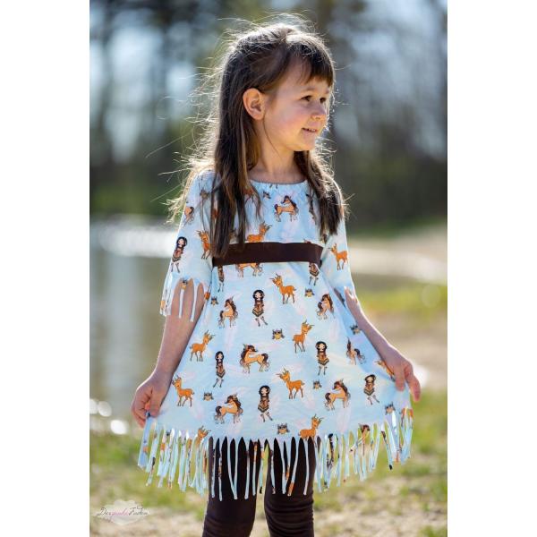 Baumwolljersey bedruckt - Sweet, wild & free
