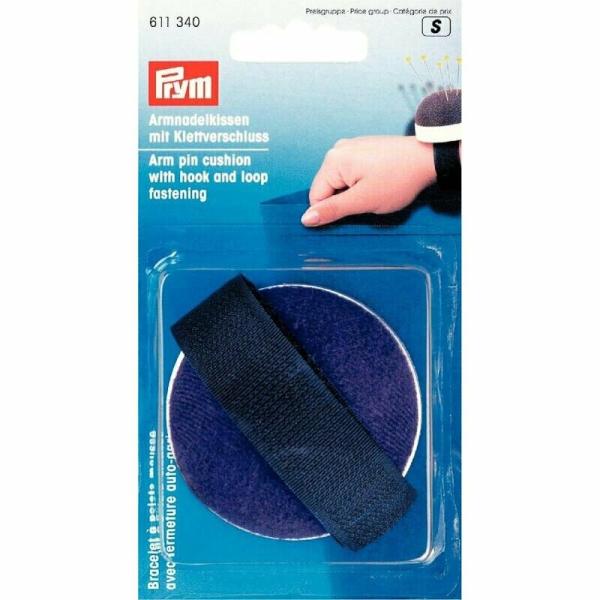 Prym - Armnadelkissen S mit Klettband blau