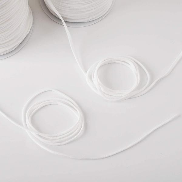 Elastische Gummikordel/Gummiband rund 3mm